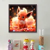 Pokémon Eevee-11CT Stamped Cross Stitch 40*40cm/15.75*15.75in