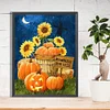 Diamond Painting-DIY Full Round Drill Pumpkin