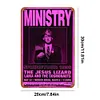 MINISTRY Band - Vintage Metal Signs(8*12Inch) - Music