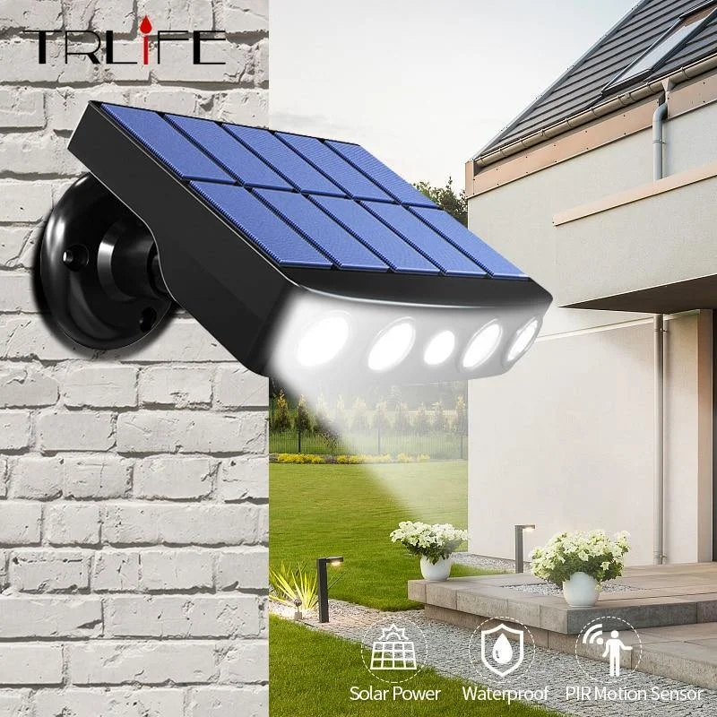 Motion Sensor Waterproof Garden LED Solar Lamp