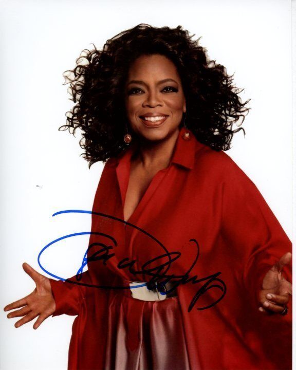 OPRAH WINFREY Signed Autographed Photo Poster painting