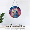 Cat - 5D DIY Clock