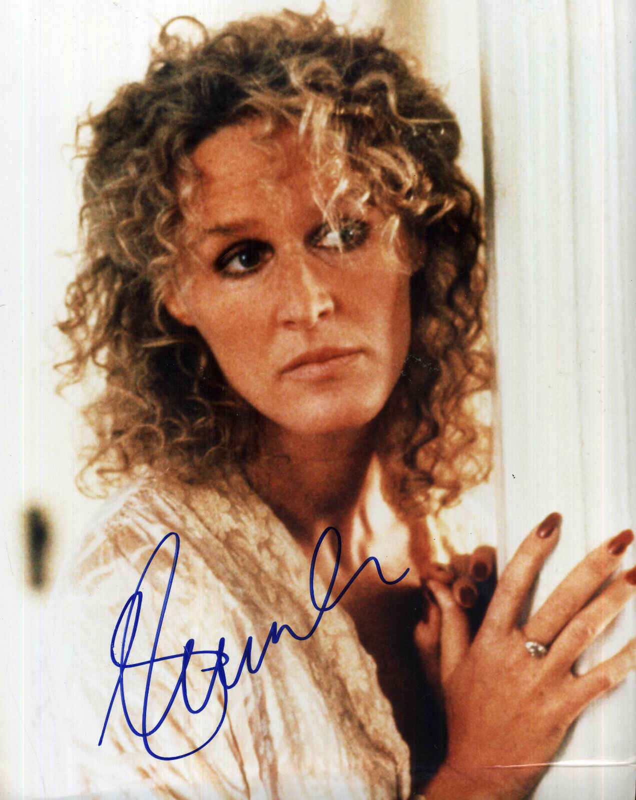 GLENN CLOSE Signed Photo Poster paintinggraph - Film Actress - Preprint