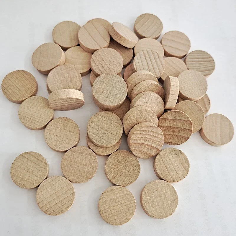 10-50 mm Hardwood Beech Round Wood Chips DIY Wood Crafts Quality Wood Chips