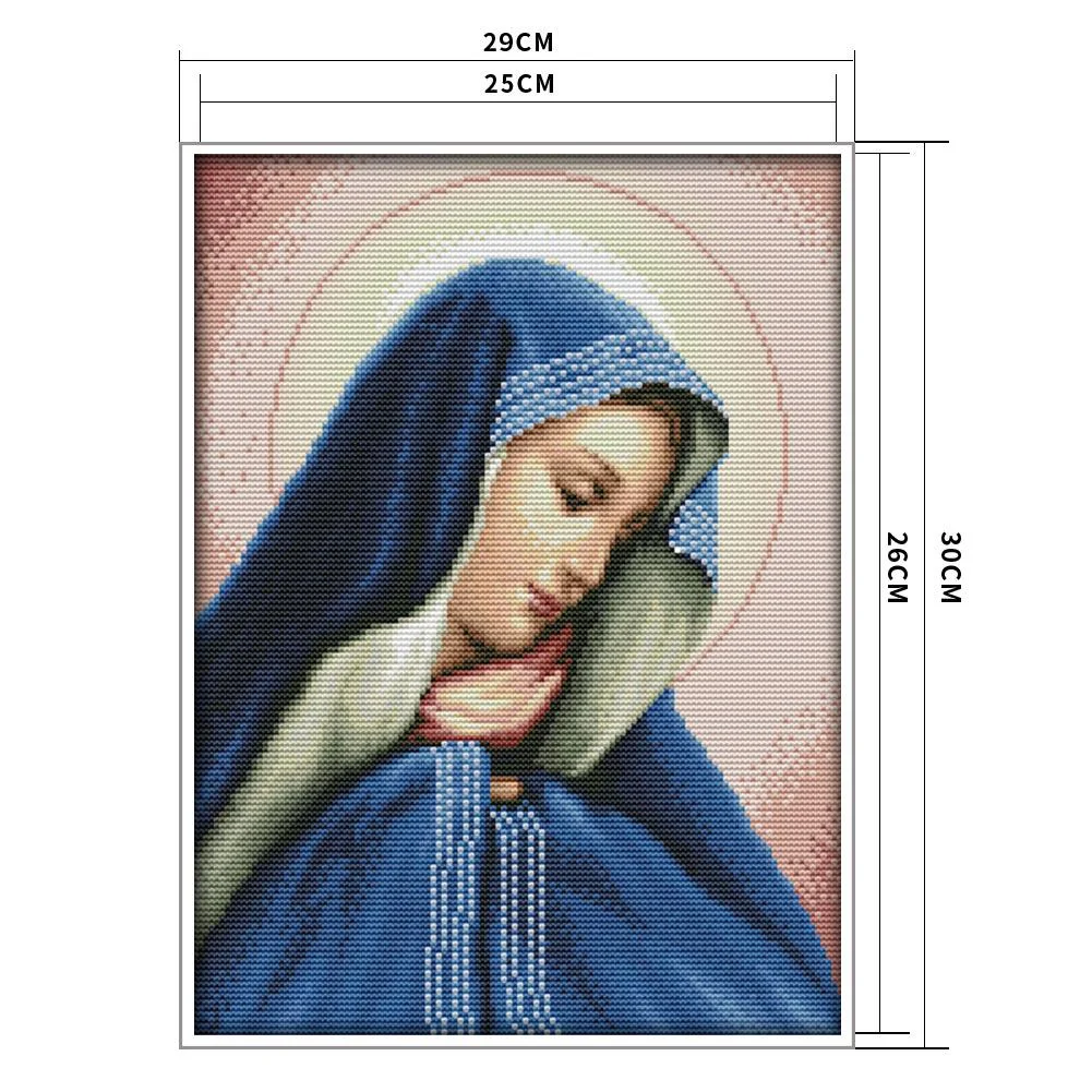 14ct Stamped Cross Stitch - Goddess(30*29cm)