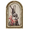 Tableau suspendu lapin de Pâques