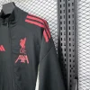 25/26 Liverpool Black Windbreaker (with Inner Lining)