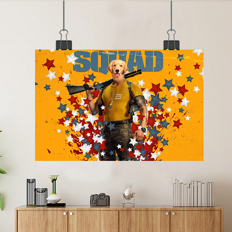 Creative Custom Canvas Wall Art Movie Suicide Squad