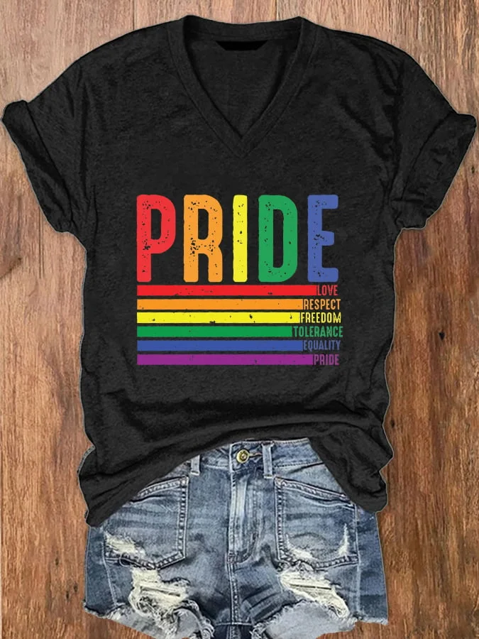 Women's Gay Pride T-Shirt socialshop
