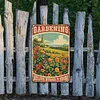 Gardening Because Murder Is Wrong - Metal Tin Signs(8*12Inch/12*16Inch)