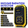 Geiger Counter Nuclear Radiation Detector - Radiation Dosimeter with LCD Display, Portable Handheld Beta Gamma X-ray Rechargeable Radiation Monitor Meter, 5 Dosage Units Switched