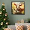Diamond Painting-DIY Full Round Drill Daisy And Calf