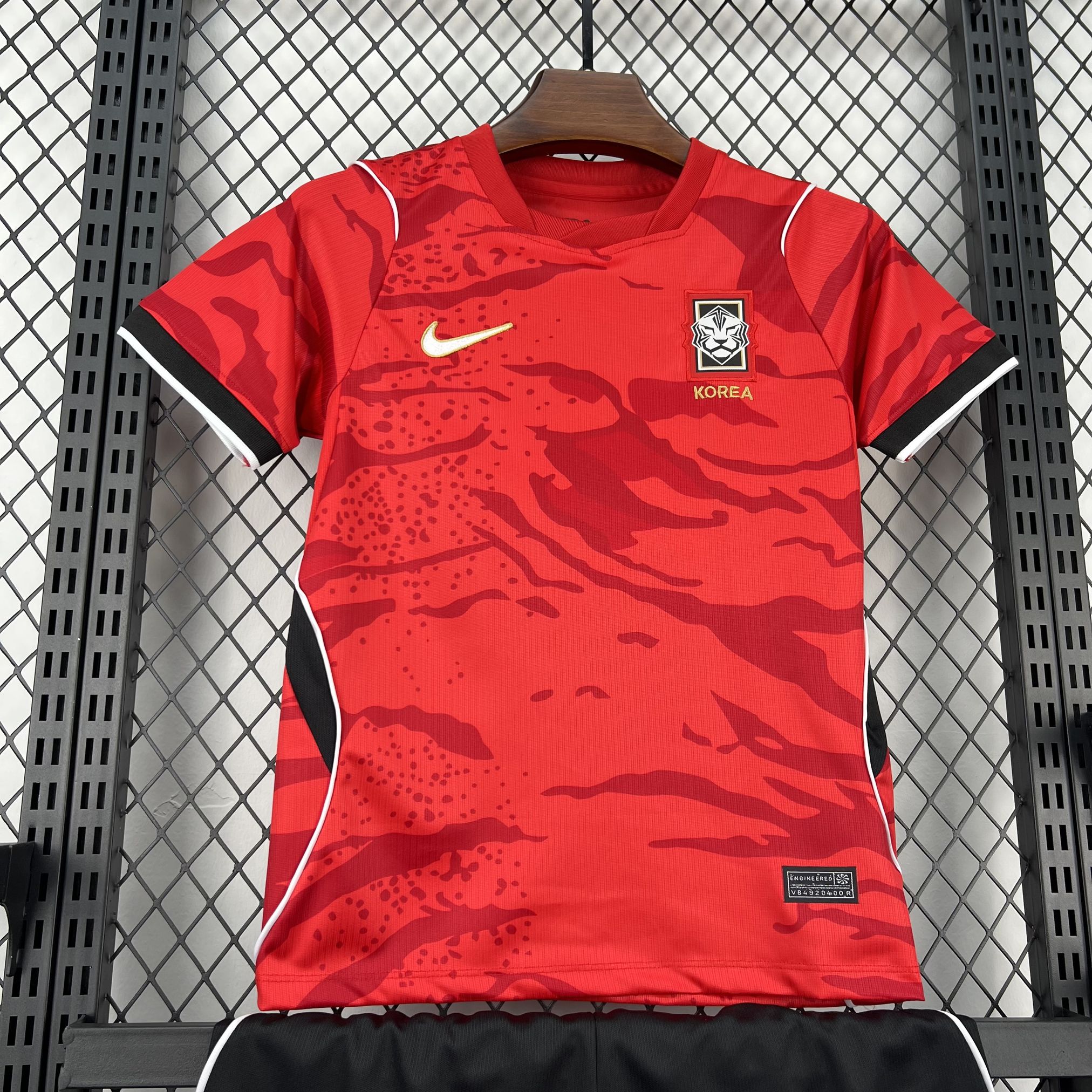 2026 Korea Home Kids Kit Soccer Jersey Thai Quality
