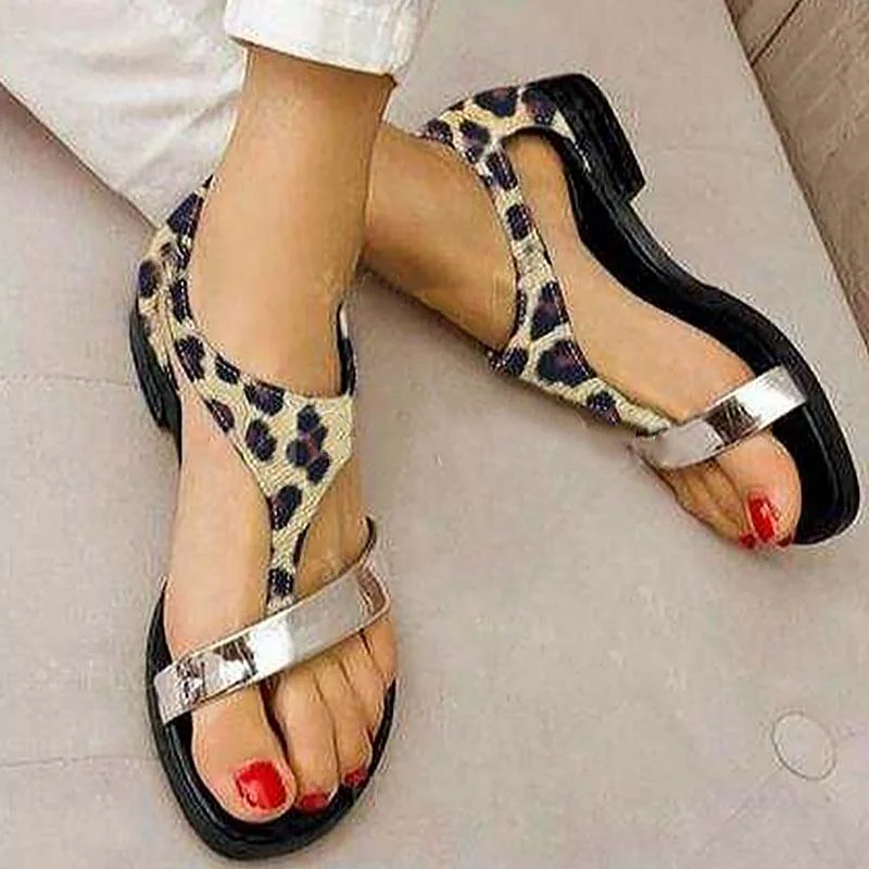 Women's Sandals Bohemia Woman Flats Sandals Ladies Buckle Strap Open Toe Shoes Women Summer Female Shoes Plus Size Footwear