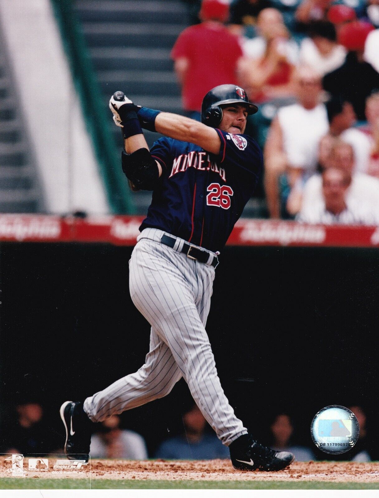 A.J. PIERZYNSKI MINNESOTA TWINS Photo Poster paintingFILE ACTION 8x10 Photo Poster painting