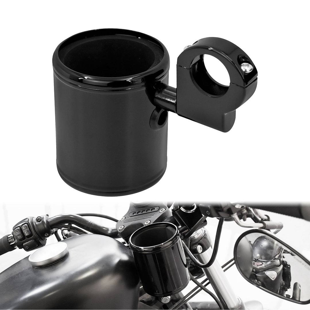 Motorcycle Adjustable Cup Holder For Harley Touring Street Glide Dyna Sportster Softail