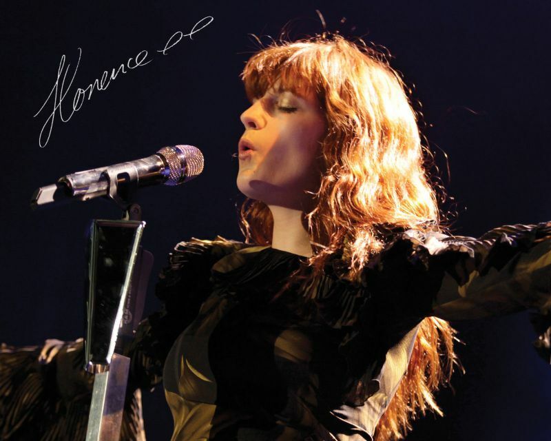 Florence Welch Autograph Signed Photo Poster painting Print