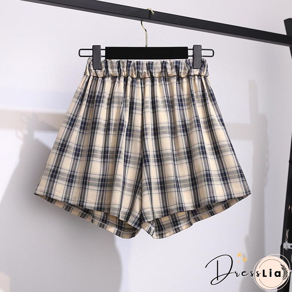 Fashion Plaid Blazer Three-Piece Set P11631