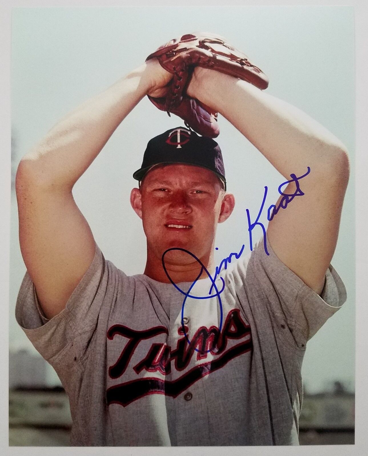 Jim Kaat Signed Minnesota Twins 11x14 Metallic Photo Poster painting Yankees 16x Gold Glove RAD