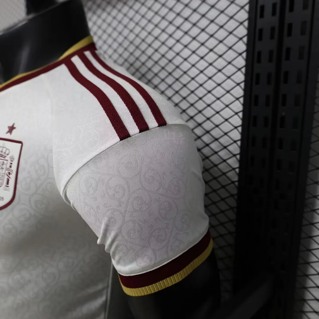 2026 Spain Away Player Version Men's Football T-Shirt