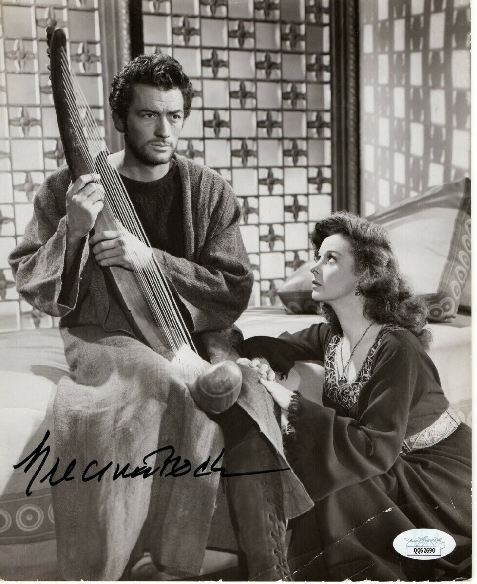 Gregory Peck Signed Autographed Vintage Photo Poster painting David and Bathsheba JSA QQ62690