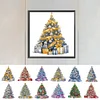 Arbre de No&euml;l-Peinture Diamant Sp&eacute;ciale Partielle-30*30CM