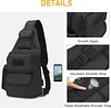 BAIGIO Taktische Brust Pack Militar Sling Rucksack Crossbody Ein Gurt Schultertasche fur Laufen Trekking Wandern Reisen