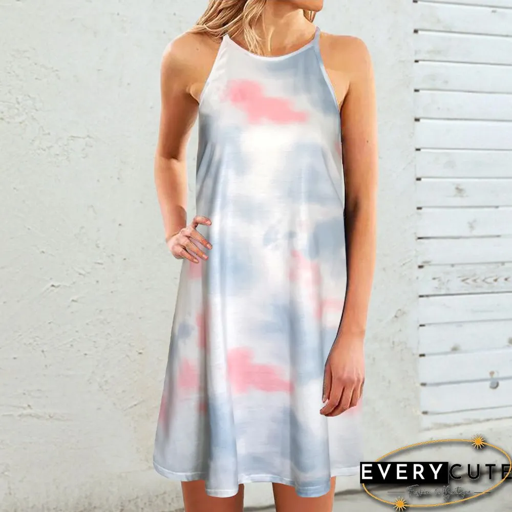 Women's Casual Loose Sleeveless Dress White Dresses