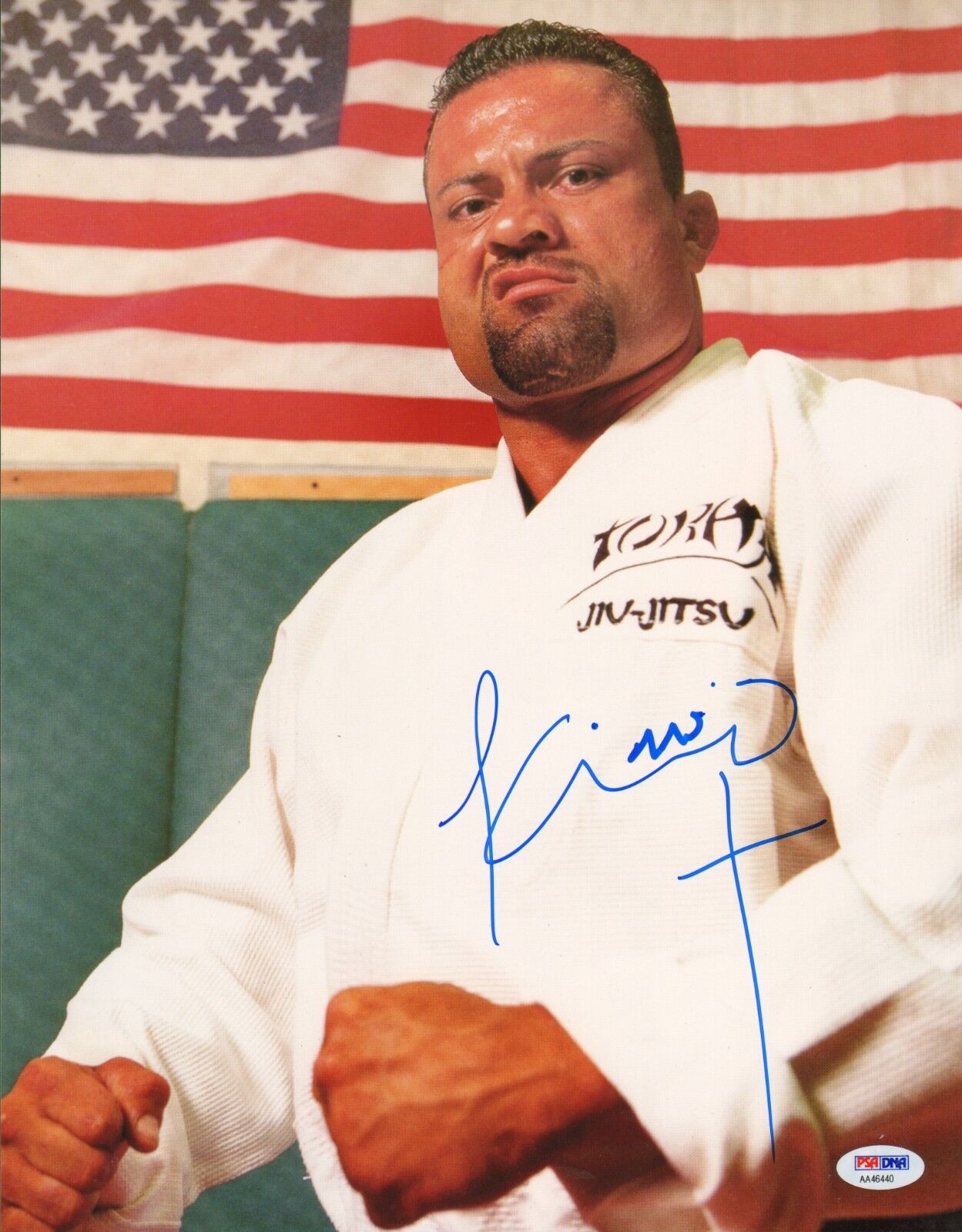 Kimo Leopoldo Signed 11x14 Photo Poster painting PSA/DNA COA UFC 3 8 Pride 1 Picture Autograph