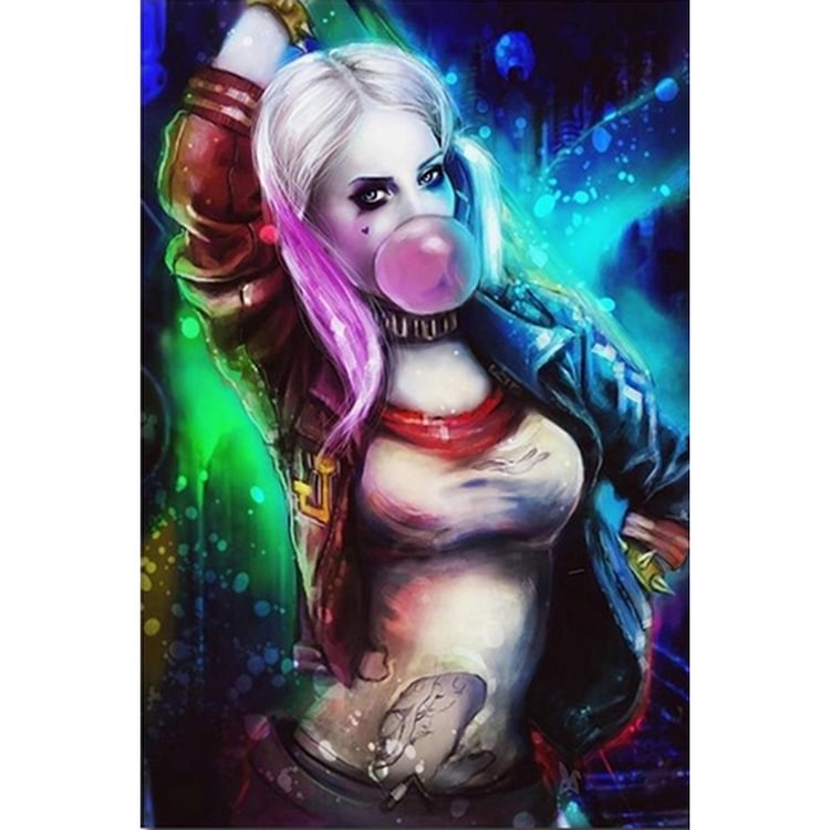 Harley  Full Round Diamond Painting 30*40CM