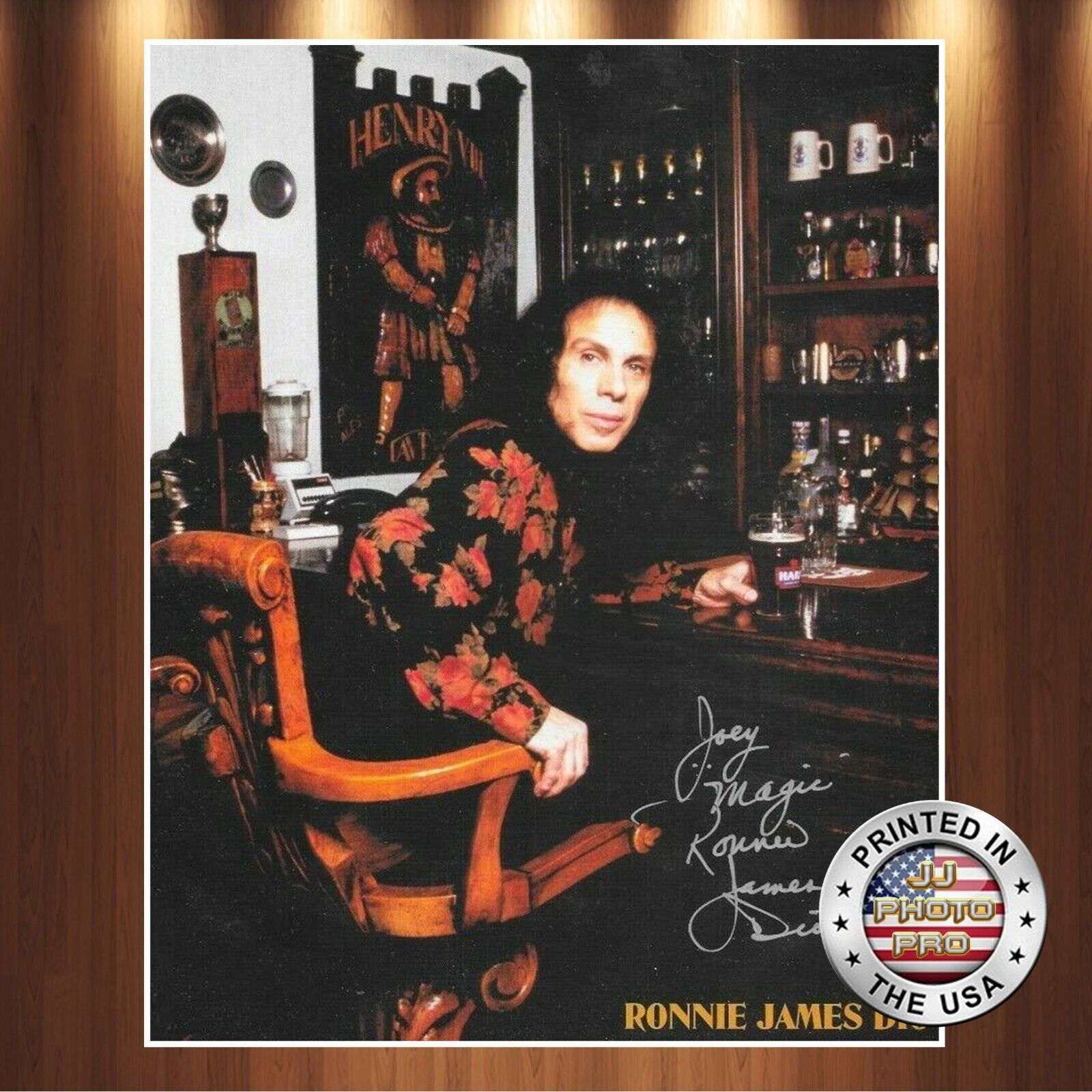 Ronnie James Dio Autographed Signed 8x10 Photo Poster painting REPRINT