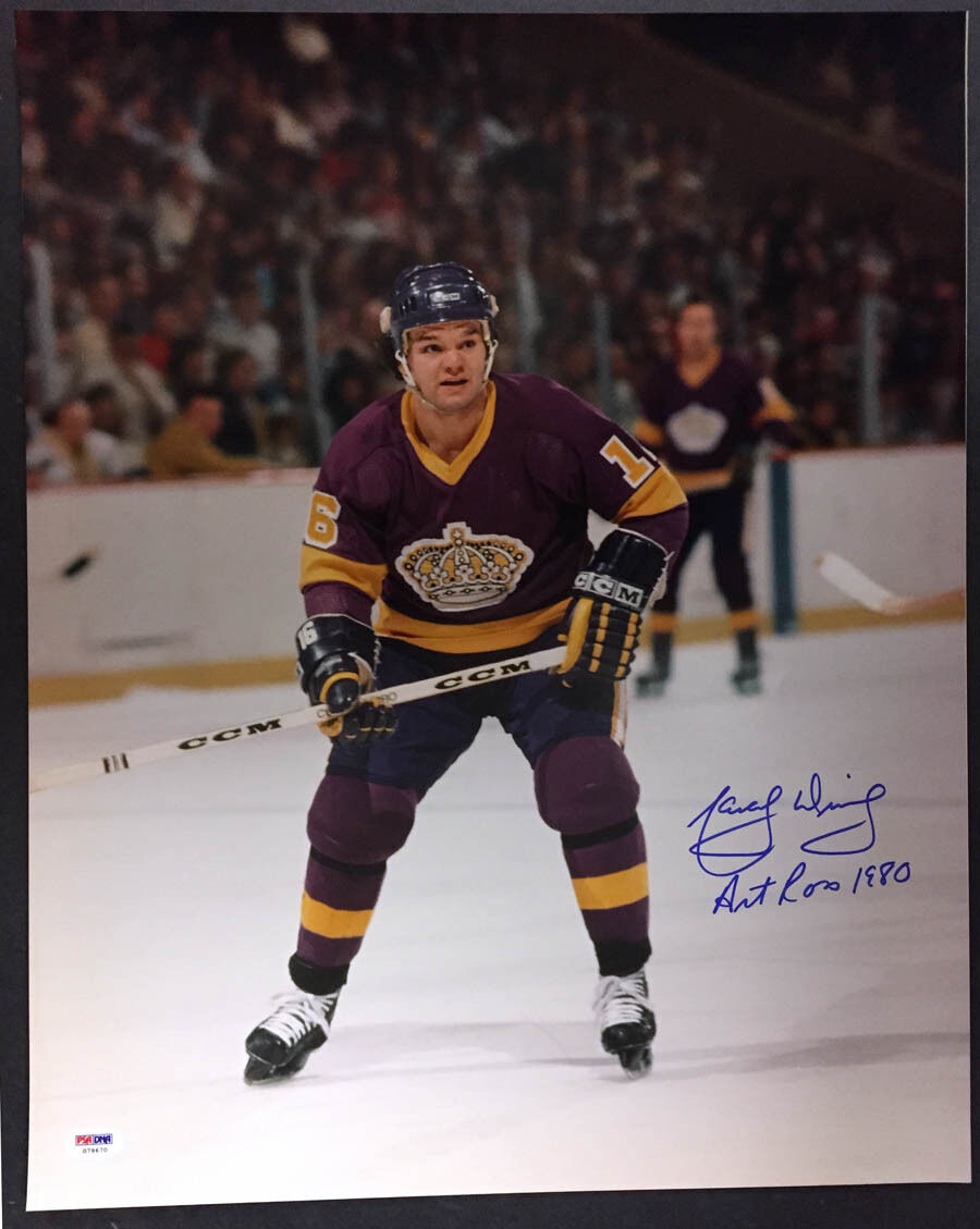 Marcel Dionne SIGNED 16x20 Photo Poster painting HOF Art Ross 1980 LA Kings PSA/DNA AUTOGRAPHED