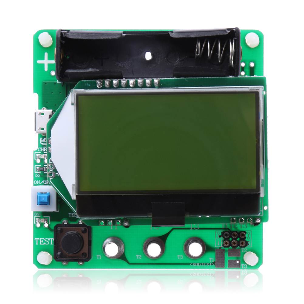 

12864 LCD M328 ESR Meter Transistor Tester Diode Triode Capacitance MOS/PNP-122431, 501 Original
