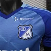 Joyfball 2025/2026 Player Version Millonarios Blue Football Shirt 1:1 Thai Quality（The player version jersey is a bit tight, please pay attention to the size selection）