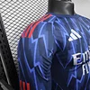 Joyfball 2025/2026 Player Version Long sleeves Arsenal Away Football Shirt 1:1 Thai Quality（The player version jersey is a bit tight, please pay attention to the size selection）