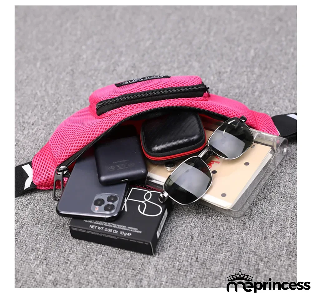 PINK Letter Sports Waist Bags