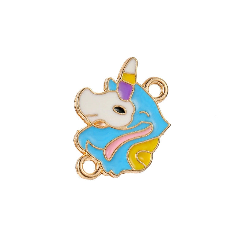 10 PCS/Package 21*15mm Alloy Animal Fruit Flower Pendant