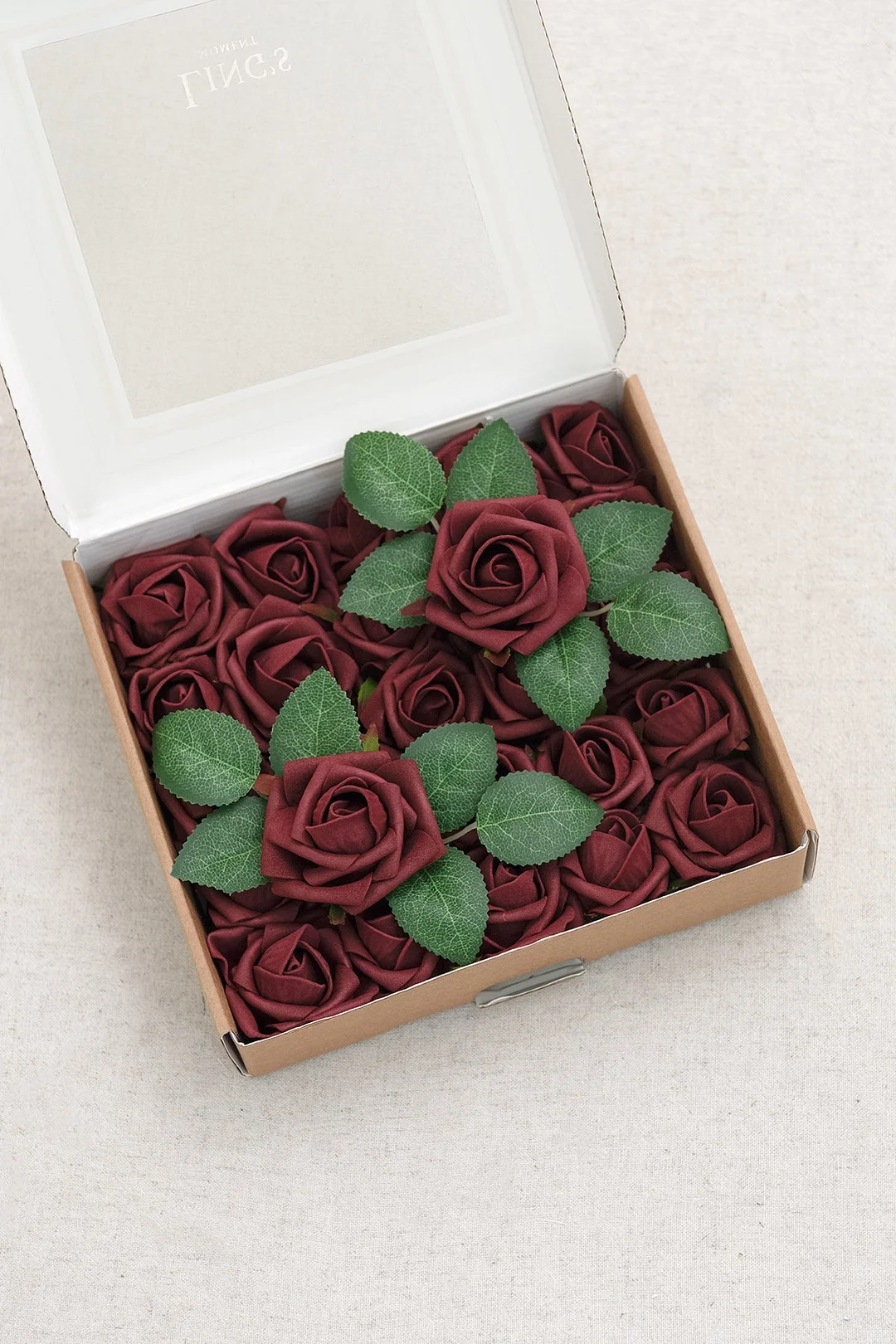 1.5"-2" Foam Rosebud & Petite Rose with Stem - 18 Colors