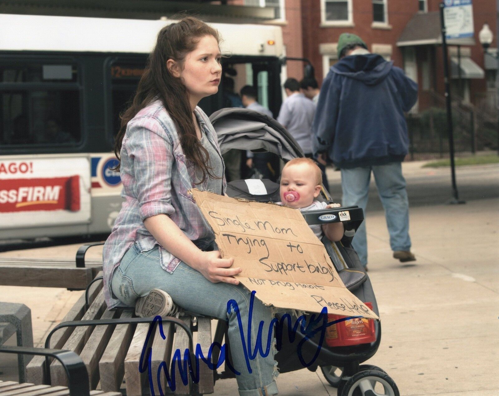 Emma Kenney Shameless Debbie Gallagher Signed 8x10 Photo Poster painting w/COA #6