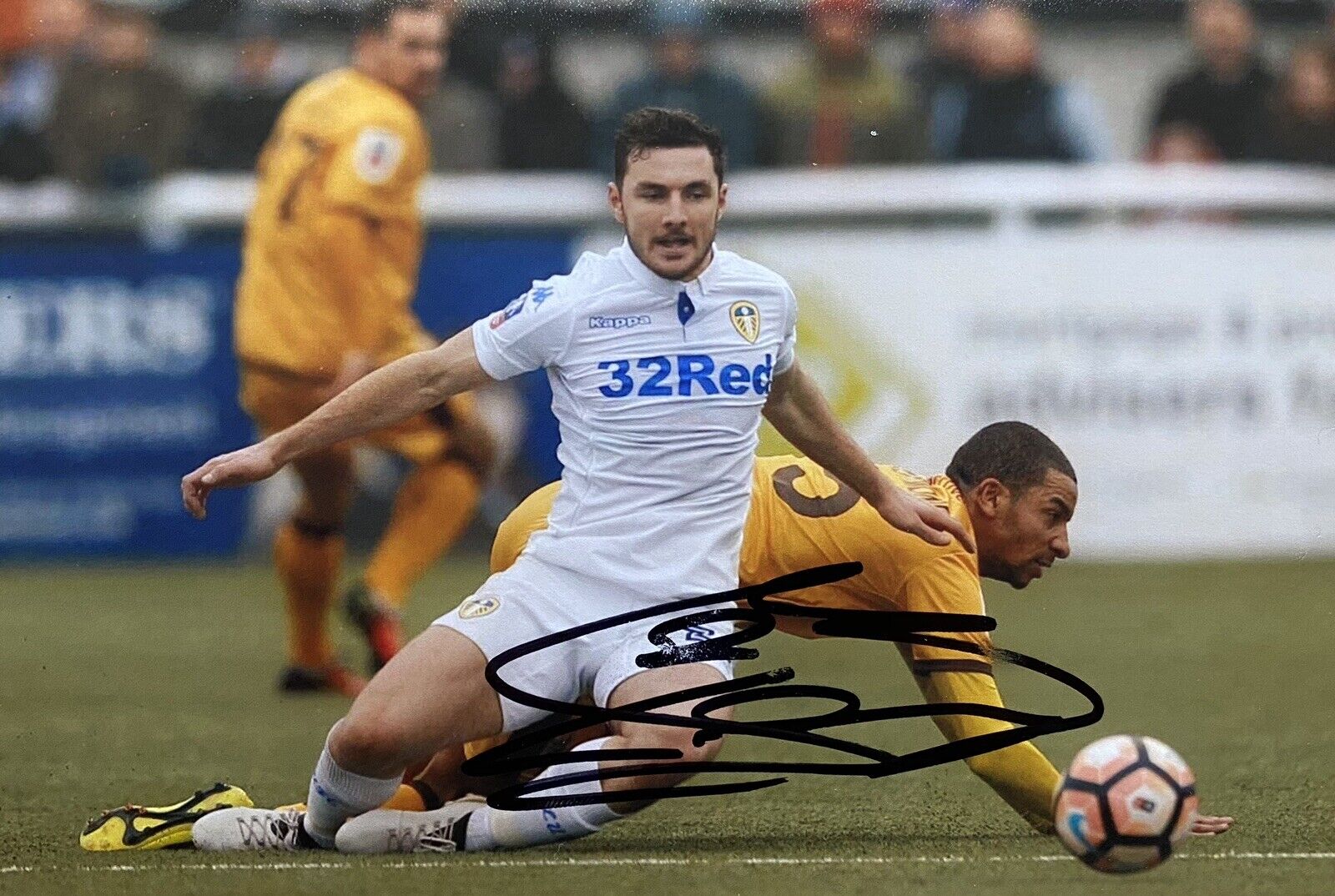 Lewie Coyle Genuine Hand Signed Leeds United 6X4 Photo Poster painting 3