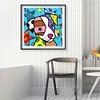 uk.everydayedeals (Limited Stock)Paint By Number - Oil Painting -  Cartoon Dog (40*40Cm)