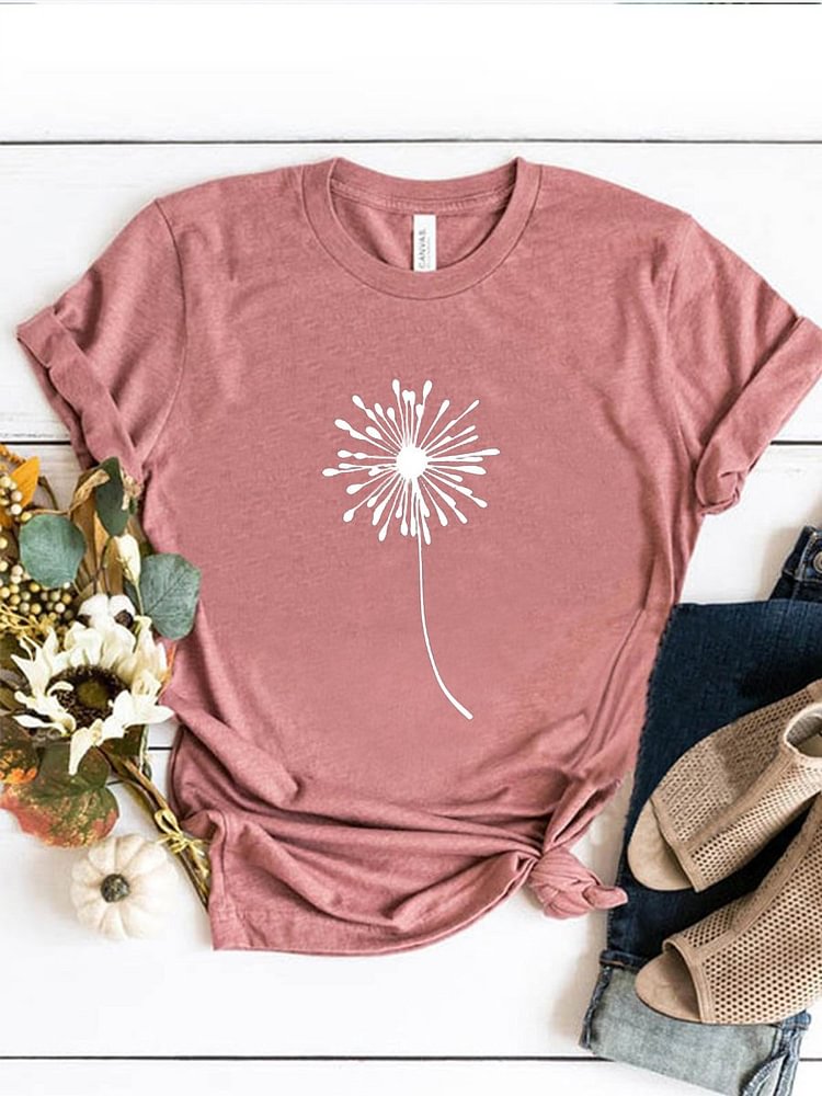 Bestdealfriday The White Flower Women's T-Shirt