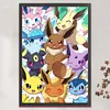 Pok&eacute;mon-11CT Stamped Cross Stitch 40*60cm/15.75*23.62in(Big Size)