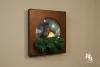 Wall Hanging Series Greenery in the Moonlight with LED - My Neighbor Totoro Resin Statue - ShenYin Studio
