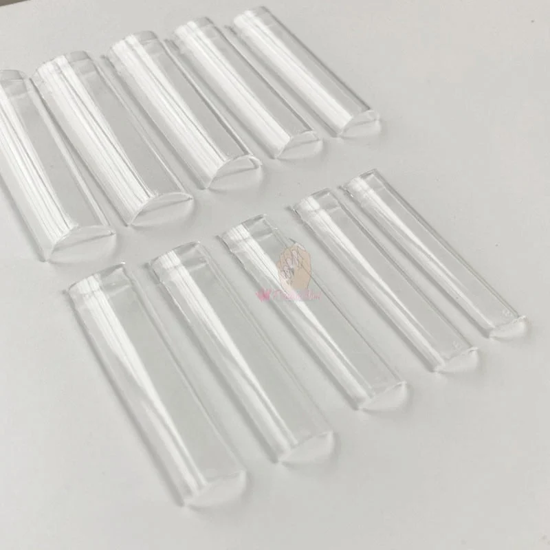 500pcs XXL Extra Long Square Fake Nails Tips No C Curve Straight Nail Manicure Half Cover Acrylic False Nails Set UV Gel Builder-Nail Inspo