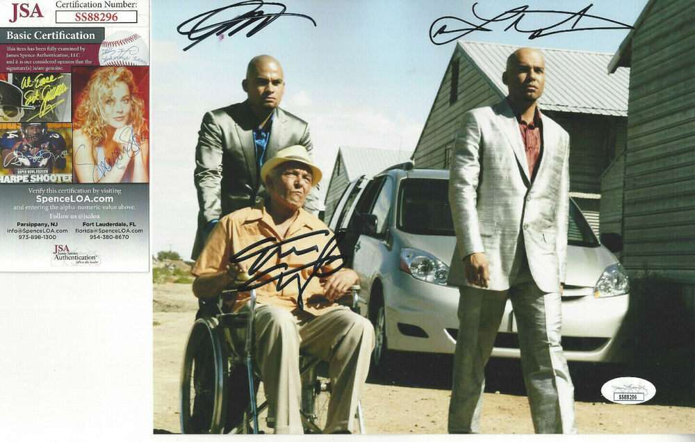 Breaking Bad Salamanca brothers autographed 8x10 Photo Poster painting with Margolis 3 sigs JSA