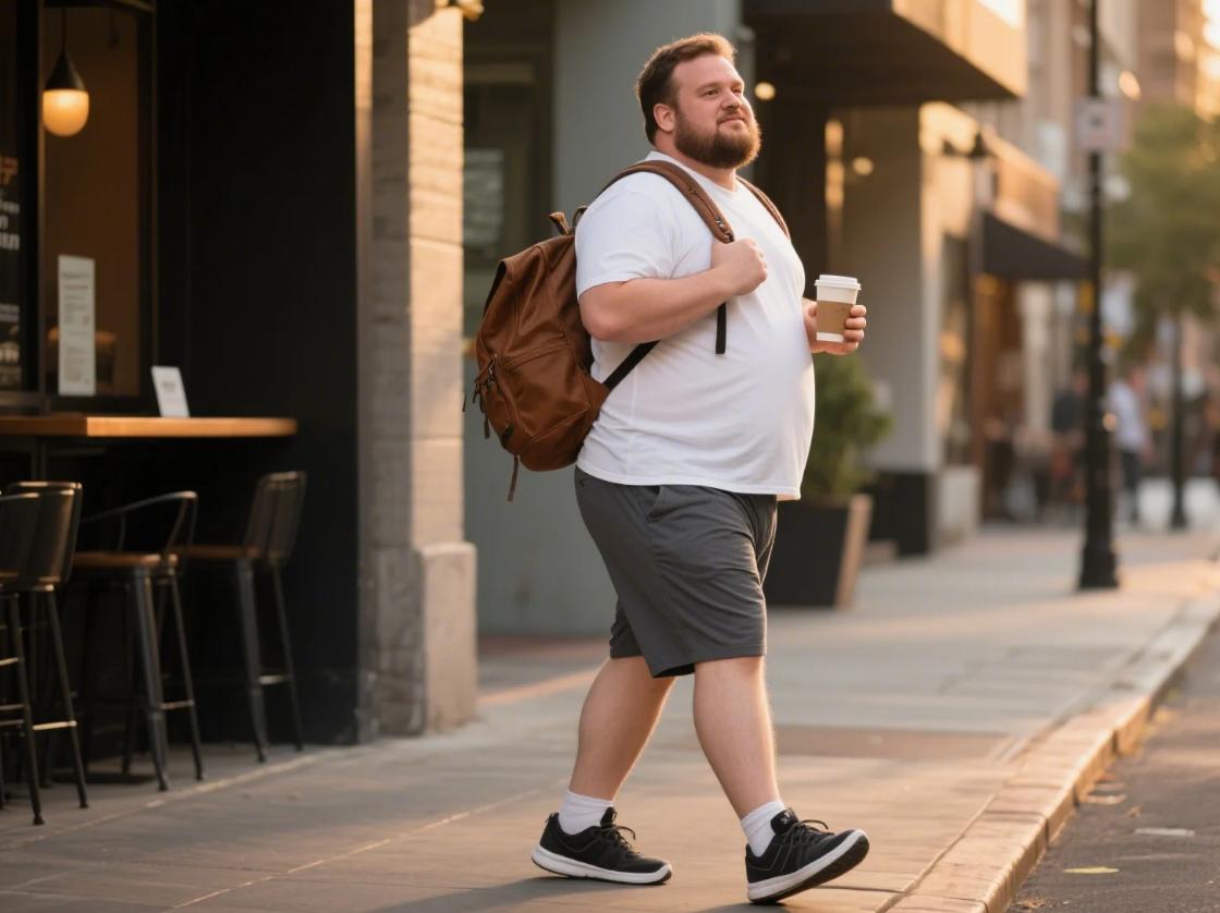 big men's short sets