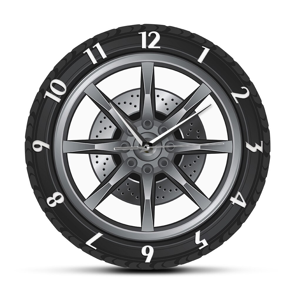 

Car Service Repair Garage - Frameless Acrylic Wall Clock, 501 Original
