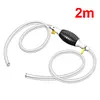 Car Fuel Pump with Hose Fuel Diesel Gasoline Pump Hand Straw Pump (1 Meter)