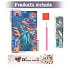Diamond Painting -DIY Round Drill Independence Day Statue of Liberty(60*40CM)